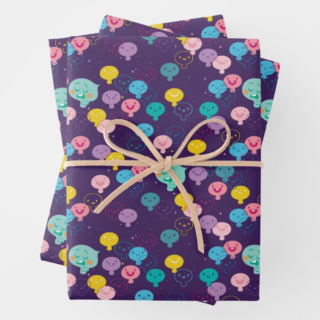 Soul | 22 & New Souls Pattern Wrapping Paper Sheet (In situ)