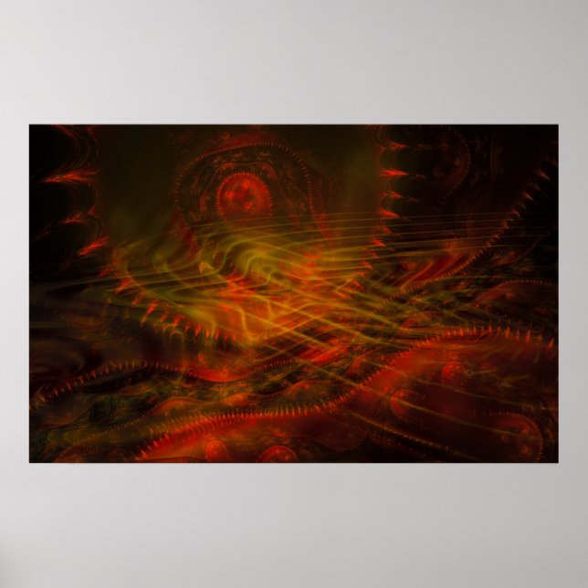 Soul Catcher Fractal Flame Poster (Front)