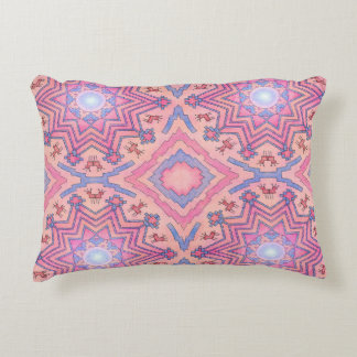 Soul Circle - Folklore Mandala of Inner Peace Accent Pillow