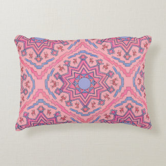 Soul Circle - Glowing Mandala Fleece Blanket Accent Pillow