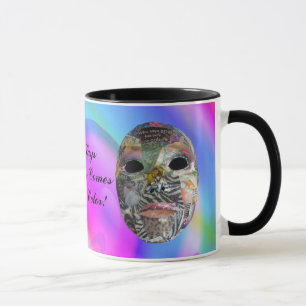 Soul Comes In All Colours Mask Mug
