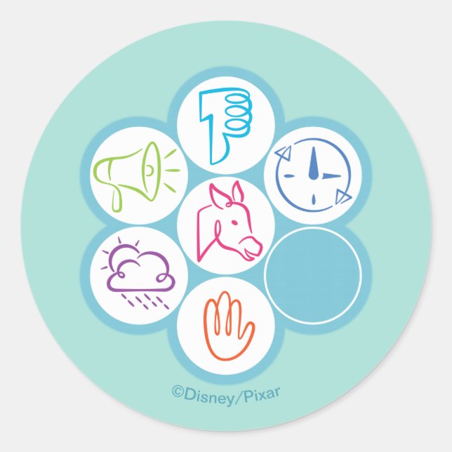 Soul | Earth Pass Classic Round Sticker (Front)