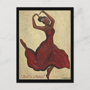 Soul in Motion Postcard