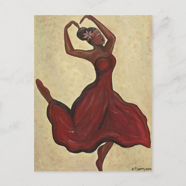 Soul in Motion Postcard (Front)