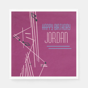 Soul   International Festival of Jazz Editorial Napkin