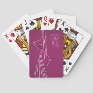 Soul   International Festival of Jazz Editorial Playing Cards