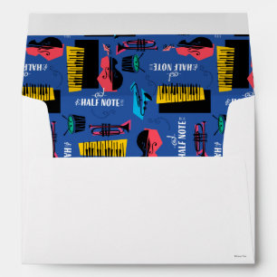 Soul   Jazz Instrument Pattern Envelope