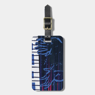 Soul   Jazz Piano Editorial Art Luggage Tag