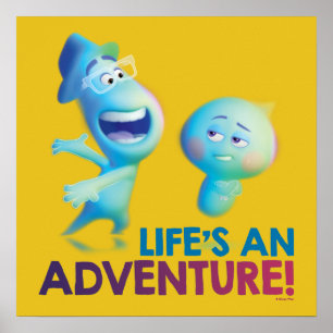 Soul   Joe & 22 - Life's An Adventure Poster