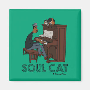 Soul   Joe & Mr. Mittens at the Piano Magnet