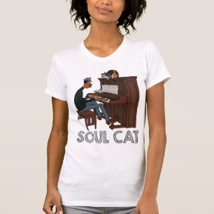 Soul   Joe & Mr. Mittens at the Piano T-Shirt
