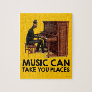 Soul   Joe - Music Can Take You Places Jigsaw Puzzle