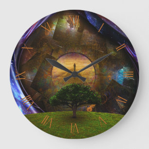 Soul journey large clock