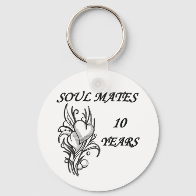 SOUL MATES 10 Years Keychain (Front)
