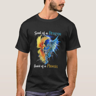 Soul Of A Dragon Heart Of A Phoenix T-Shirt