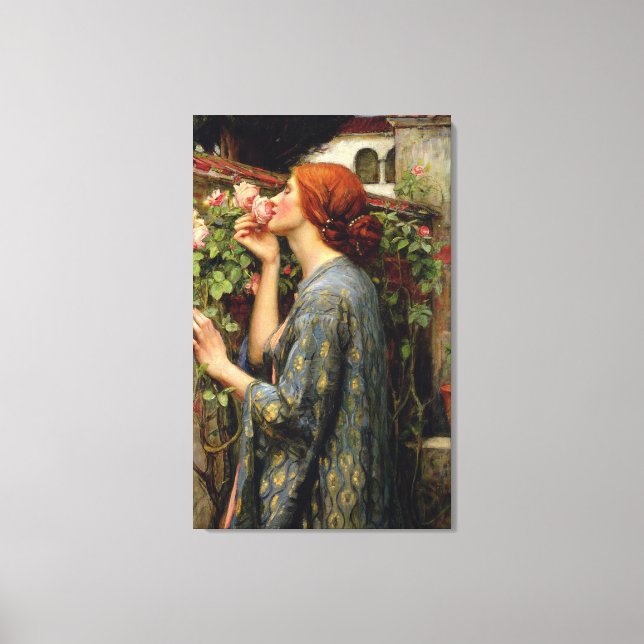 Soul of the Rose by John William Waterhouse Canvas Print (Front)