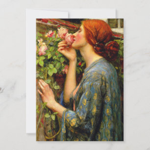 Soul of the Rose John William Waterhouse Holiday Card