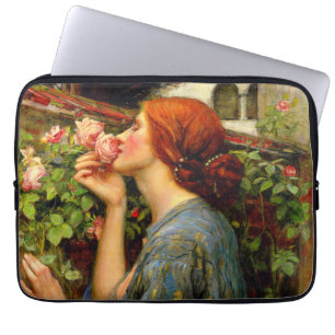 Soul of the Rose John William Waterhouse Laptop Sleeve