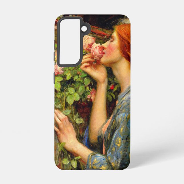 Soul of the Rose John William Waterhouse Samsung Galaxy S21 Case (Back)