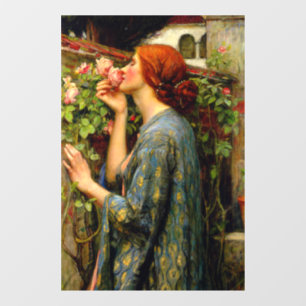 Soul of the Rose John William Waterhouse Window Cling
