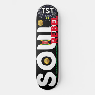 SOUL REBEL  JMT JAMAICA 8 1/4" Skateboard Deck