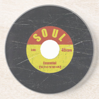 Soul Record Sandstone Coaster
