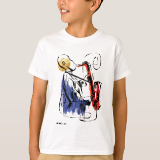 Soul | Saxophone Player Editorial Art T-Shirt