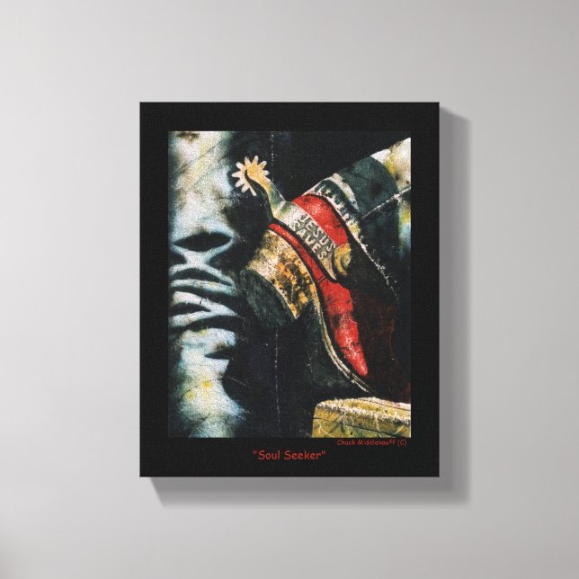 "Soul Seeker" Chuck Middlekauff Canvas Print (Front)