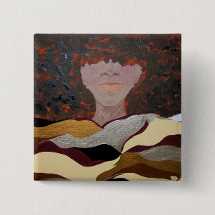 Soul Sista by Kenya Verrett 2 Inch Square Button