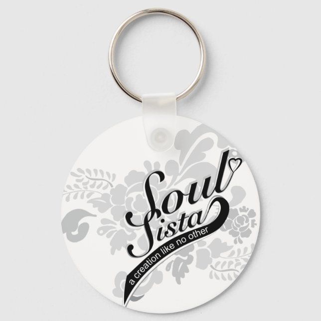 Soul Sista Keychain (Front)