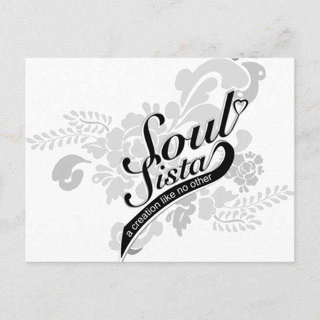 Soul Sista Postcard (Front)