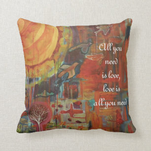 Soul Song Throw Pillow