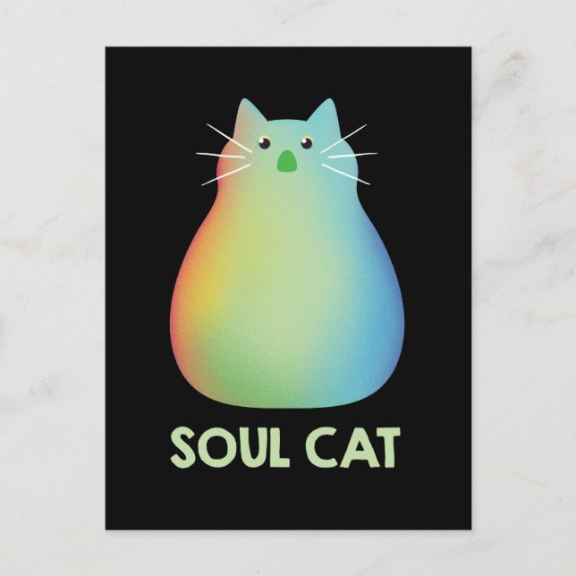 Soul | Soul Cat Postcard (Front)