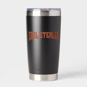 Soul Stealer Funny Redhead Heavy Metal Typography Insulated Tumbler