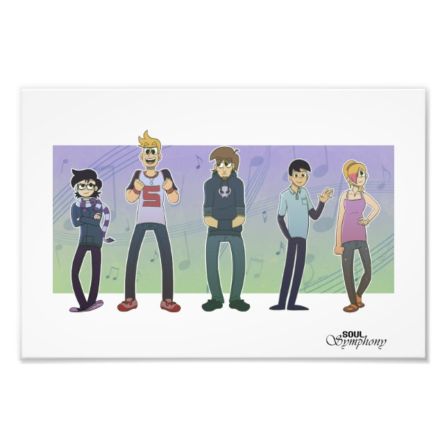 Soul Symphony: Heroes Print (Front)