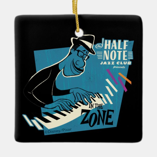Soul | The Half Note Jazz Club - Joe In The Zone Ceramic Ornament (Front)