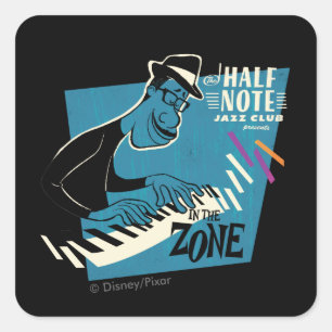 Soul   The Half Note Jazz Club - Joe In The Zone Square Sticker