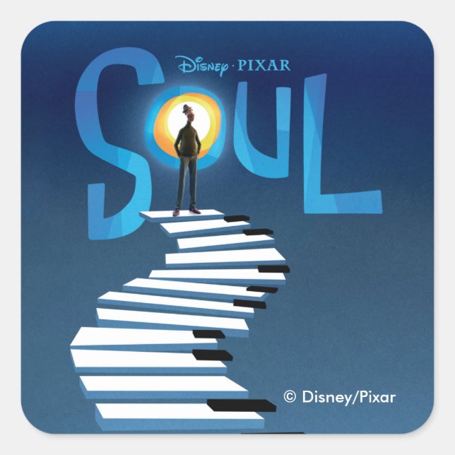 Soul | Theatrical Art Square Sticker (Front)