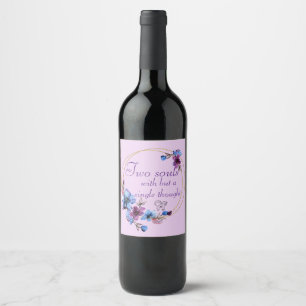 Soul wine label