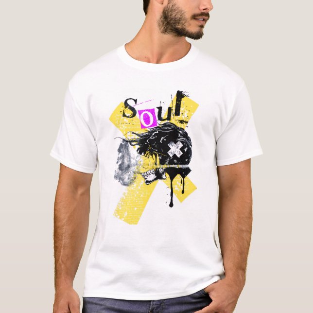 "Soul X" skull -T-Shirt T-Shirt (Front)