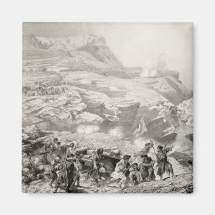 Soulak Pass at Akhati, Dagestan, plate 61 from a b Magnet
