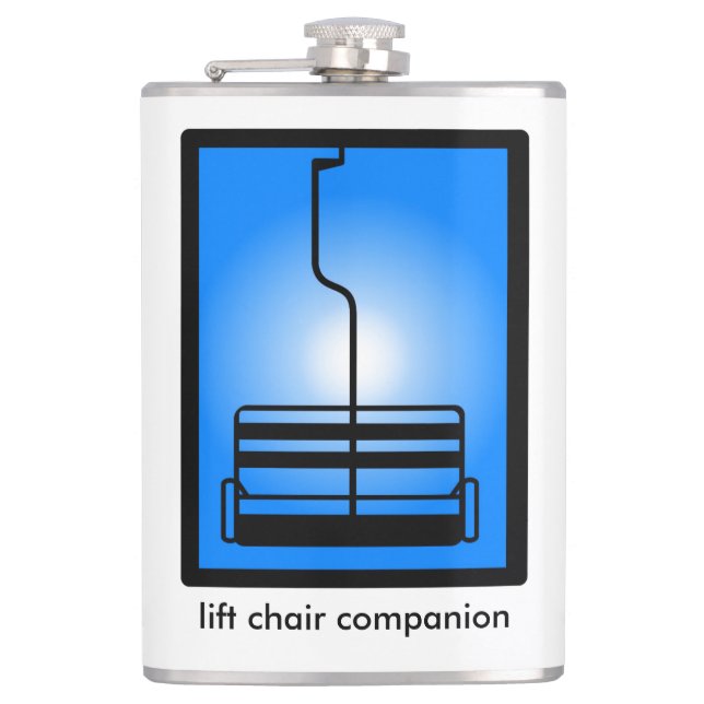 soulevez le flacon de compagnon de chaise par (Devant)