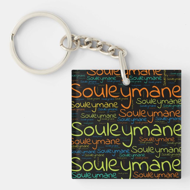 Souleymane Keychain (Front)