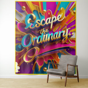 "Soulful Escape Routes" Tapestry