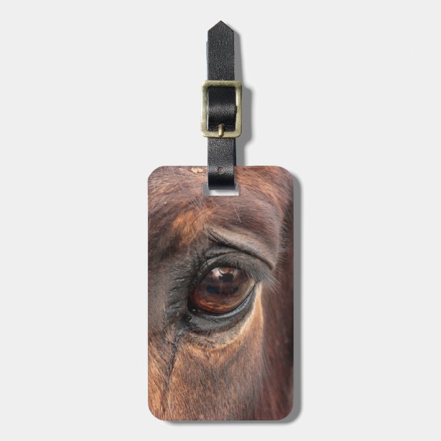 Soulful Eye Luggage Tag (Front Vertical)