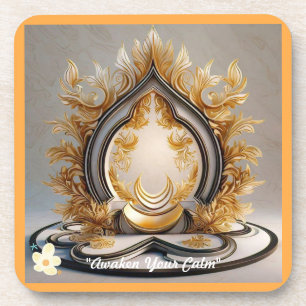 "Soulful Tranquil Depths" Coaster