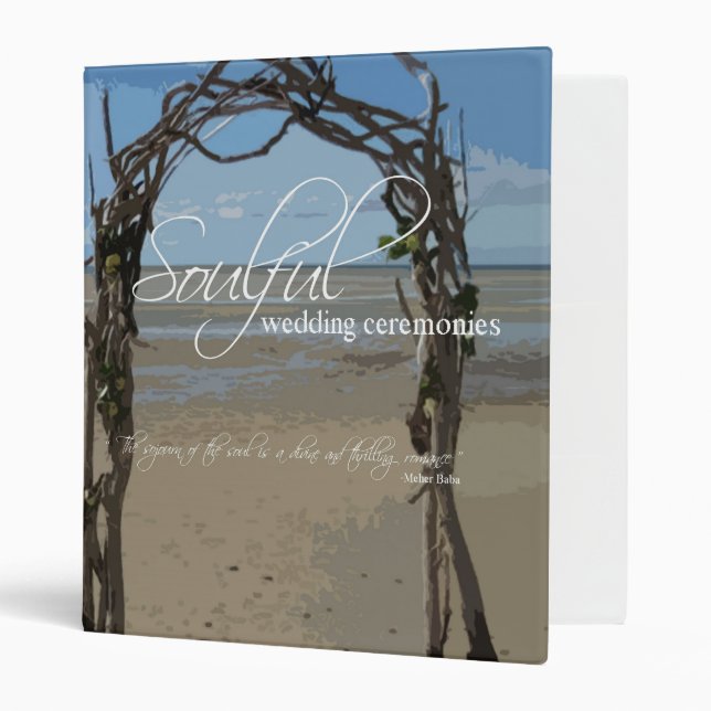 Soulful Wedding Ceremonies Binder (Front/Inside)