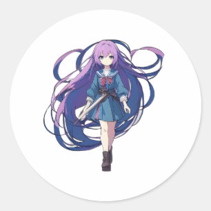 Soulmate 2D Classic Round Sticker