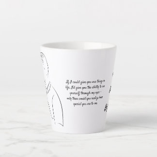Soulmate, Love Letter, Personalized Latte Mug