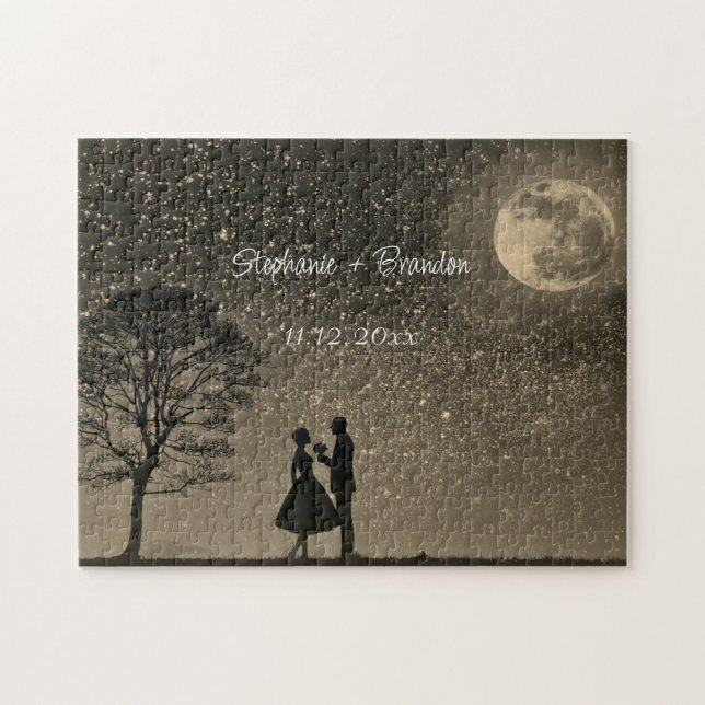 Soulmates I love you Proposal Marry me Jigsaw Puzzle (Horizontal)